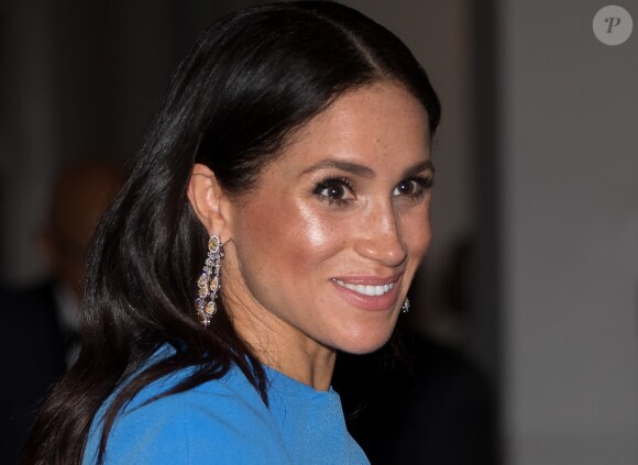 Le prince Harry, duc de Sussex, et Meghan Markle, duchesse de Sussex (enceinte) arrivent au dîner d'Etat donné en leur honneur à Suva, Îles Fidji le 23 octobre 2018.