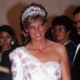 Lady Diana au Brésil en 1991 avec sa tiare favorite.