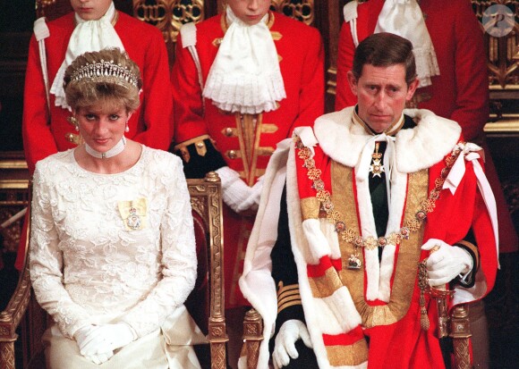 Diana et le prince Charles en 1991.