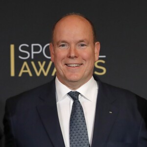 Didier Deschamps, Le prince Albert II de Monaco, Bixente Lizarazu - Soirée des Sportel Awards 2018 au Grimaldi Forum à Monaco le 23 octobre 2018. © Claudia Albuquerque / Bestimage