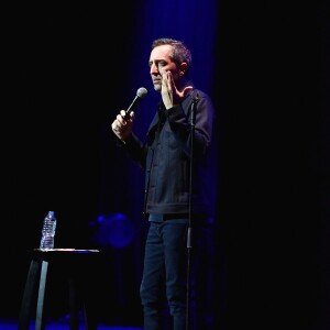 Exclusif - Gad Elmaleh en spectacle "GAD ELMALEH The Dream Tour" à l'Apollo theatre à Londres le 4 octobre 2018 . Une tournée qui l'emmenera dans le monde entier des USA, à Singapour, Hong-Kong, Shanghai, Dubai, Berlin...