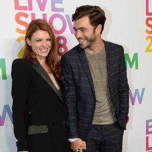 Elodie Frégé et son compagnon Gian Marco Tavani - People lors du "Etam Live Show 2018" aux Beaux-Arts à Paris, le 25 septembre 2018. © Veeren/Moreau/Bestimage