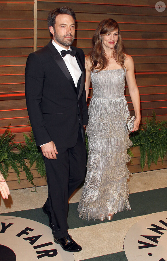 Ben Affleck, Jennifer Garner - Arrivées des people à la soirée Vanity Fair après la 86 ème cérémonie des Oscars le 2 mars 2014.
