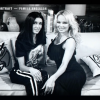 Jenifer rencontre Pamela Anderson grâve à Nikos Aliagas dans "50 min Inside", le 27 octobre 2018.