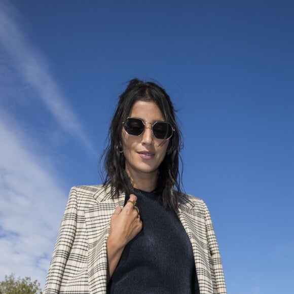 Semi-exclusif - Leïla Bekhti - People lors du défilé L'Oréal Paris 2018 sur la Seine lors de la fashion week à Paris le 30 septembre 2018. © Olivier Borde-Cyril Moreau/Bestimage