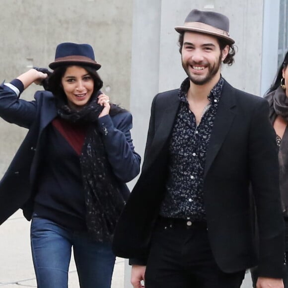 Leila Bekhti et Tahar Rahim à Lyon le 19 octobre 2013 dans le cadre du Festival Lumière.