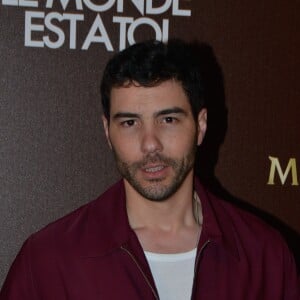 Tahar Rahim - Photocall de la soirée du film "Le monde est à toi" sur la plage Magnum lors du 71ème festival International de Cannes le 12 mai 2018. © CVS-Veeren/Bestimage