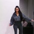 Captures d'écran - Kim Kardashian participe à l'émission Dancing with a star junior à Los Angeles le 21 octobre 2018