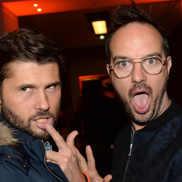 Christophe Beaugrand et Jarry - Soirée "Fanta Halloween Show" à Paris, le 31 octobre 2018. © Veeren/Bestimage