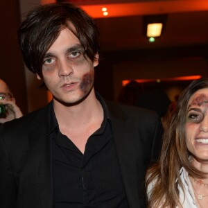 Capucine Anav et Alain-Fabien Delon - Soirée "Fanta Halloween Show" à Paris, le 31 octobre 2018. © Veeren/Bestimage