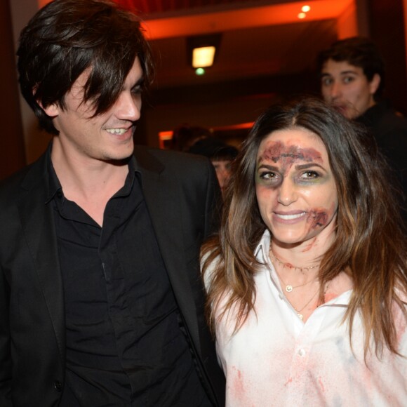 Capucine Anav et Alain-Fabien Delon - Soirée "Fanta Halloween Show" à Paris, le 31 octobre 2018. © Veeren/Bestimage