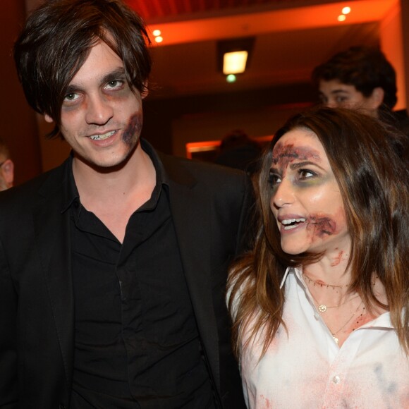Capucine Anav et Alain-Fabien Delon - Soirée "Fanta Halloween Show" à Paris, le 31 octobre 2018. © Veeren/Bestimage
