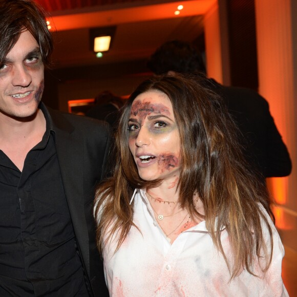 Capucine Anav et Alain-Fabien Delon - Soirée "Fanta Halloween Show" à Paris, le 31 octobre 2018. © Veeren/Bestimage