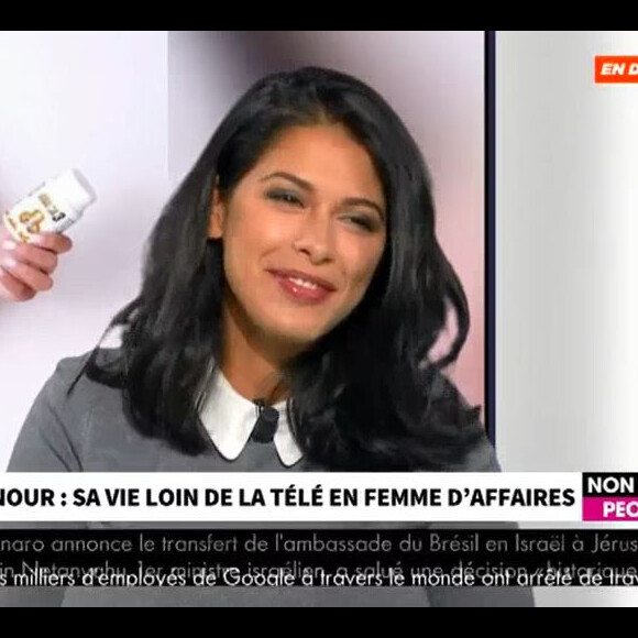 Ayem Nour invitée sur CNews, 2 novembre 2018