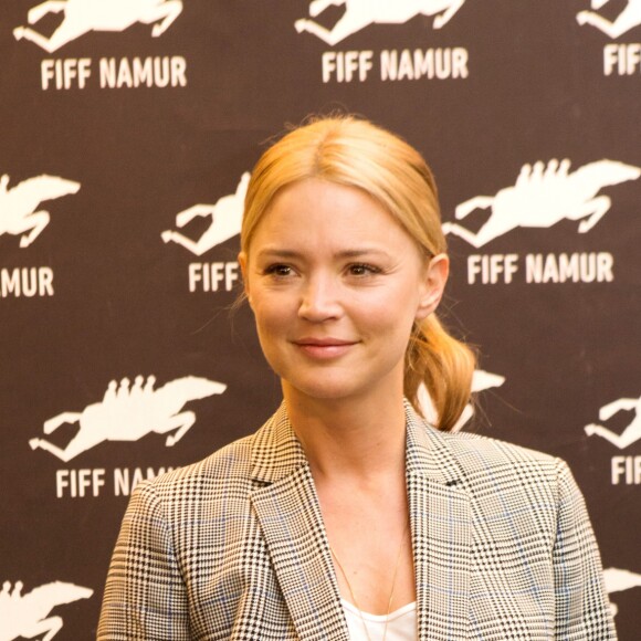 Virginie Efira - Photocall de la 33ème édition du festival du film francophone à Namur en Belgique le 29 septembre 2018.