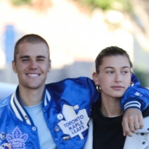 Justin Bieber et sa femme Hailey Baldwin sont allés prendre un café à Los Angeles, le 3 novembre 2018