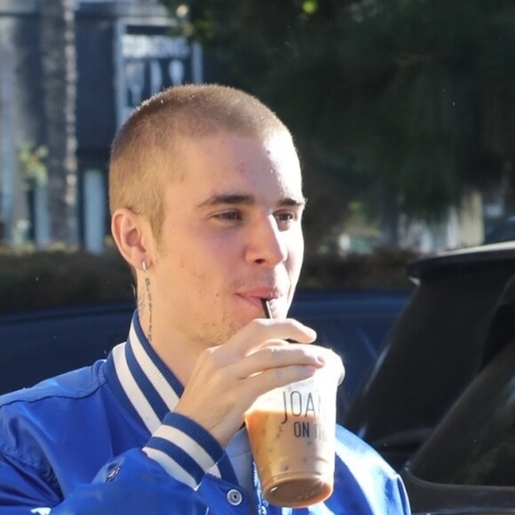 Justin Bieber et sa femme Hailey Baldwin sont allés prendre un café à Los Angeles, le 3 novembre 2018