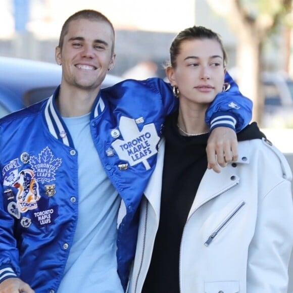 Justin Bieber et sa femme Hailey Baldwin sont allés prendre un café à Los Angeles, le 3 novembre 2018