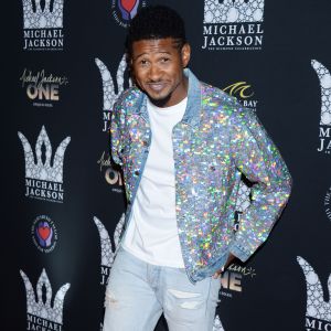 Usher à la soirée M. Jackson Diamond Birthday Celebration au Mandalay Bay Resort and Casino à Las Vegas, le 29 août 2018.