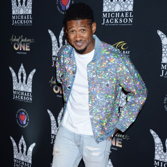 Usher à la soirée M. Jackson Diamond Birthday Celebration au Mandalay Bay Resort and Casino à Las Vegas, le 29 août 2018.