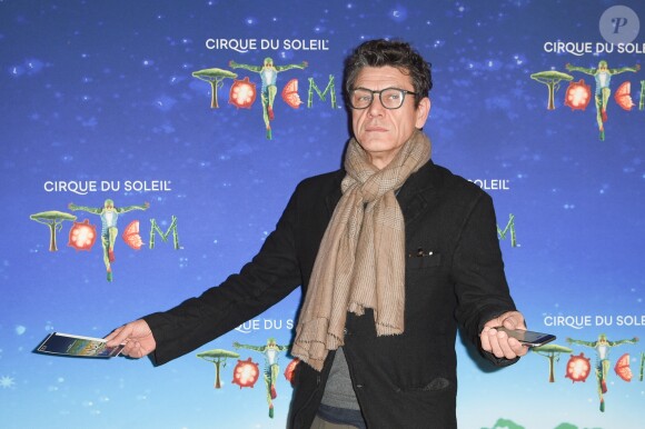 Marc Lavoine - Première du spectacle "Totem" du Cirque du Soleil au parc de Bagatelle à Paris, France, le 30 octobre 2018. © Coadic Guirec/Bestimage