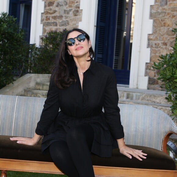 Monica Bellucci pose lors du 29e Festival du Film de Dinard à l'hôtel Barriere de Dinard le 28 septembre 2018. © Denis Guignebourg/BestImage