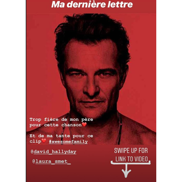 Ilona et Emma Smet apportent leur soutien à leur père David Hallyday, qui vient de sortir de sortir un single.