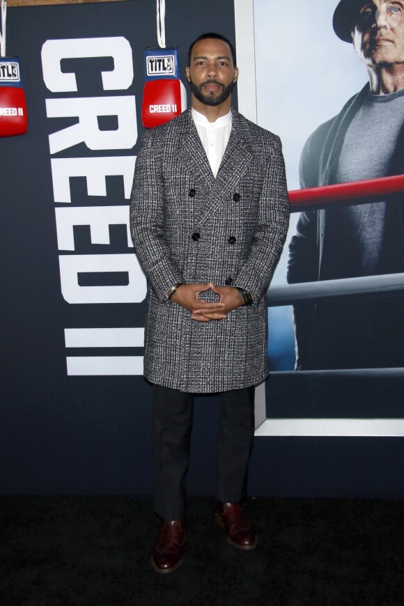 Omari Hardwick assiste à l'avant-première de "Creed 2" au AMC Loews Lincoln Square à New York, le 14 novembre 2018.