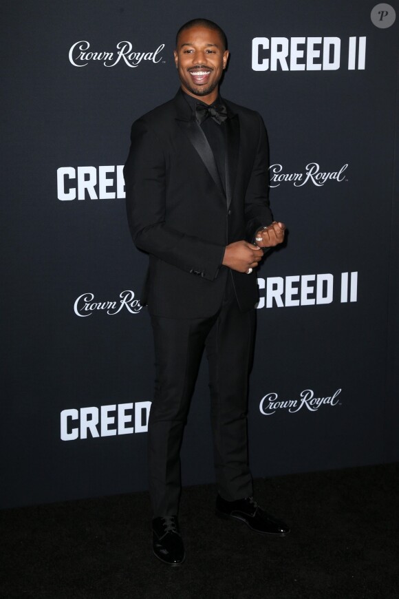Michael B. Jordan assiste à l'avant-première de "Creed 2" au AMC Loews Lincoln Square à New York, le 14 novembre 2018.