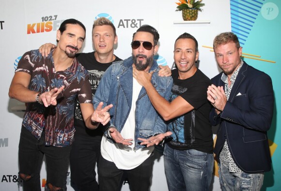 Backstreet Boys - Arrivées des personnalités au photocall du " iHeartRadio's KIIS FM Wango Tango by AT&T " à Los Angeles le 2 juin 2018