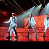 Les Backstreet Boys en concert au Zénith de Paris, le 18 mars 2014.