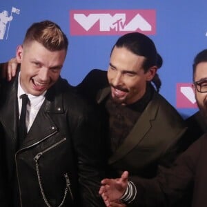 Les Backstreet Boys assistent MTV Video Music Awards 2018 à New York, le 20 août 2018.