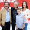 Exclusif - Daniel Auteuil, Michel Drucker, Virginie Ledoyen et Maleaume Paquin - Enregistrement de l'émission "Vivement Dimanche" au studio Gabriel à Paris le 31 octobre 2018. L'émision sera diffusée le 18 novembre 2018. © Guillaume Gaffiot/Bestimage