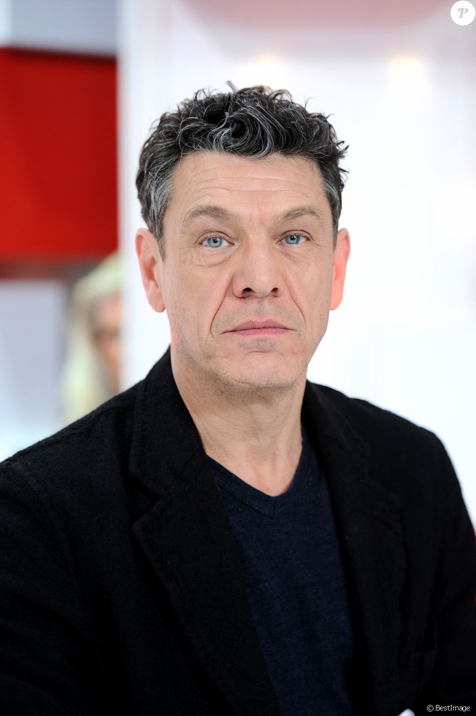 Exclusif Marc Lavoine Enregistrement de l'émission Vivement Dimanche au studio Gabriel à Exclusif Marc Lavoine Enregistrement de l'émission Vivement Dimanche au studio Gabriel à