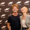 Niels Schneider et Virginie Efira - Photocall de la 33ème édition du festival du film francophone à Namur en Belgique le 29 septembre 2018.