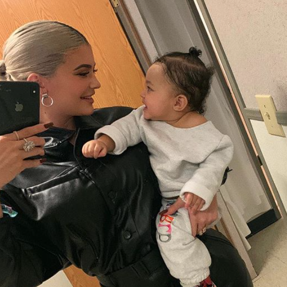 Kylie Jenner et sa fille Stormi. Novembre 2018.