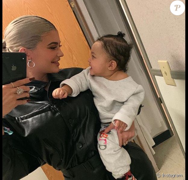 Kylie Jenner et sa fille Stormi. Novembre 2018.