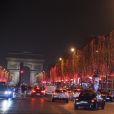 Illumination des Champs-Elysées à l'ocassion des Fêtes de Noël. Paris, le 22 novembre 2018. © Guirec Coadic/Bestimage