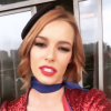 Maëva Coucke dévoile son costume national pour l'élection de Miss Monde 2018 en Chine. Novembre 2018.
