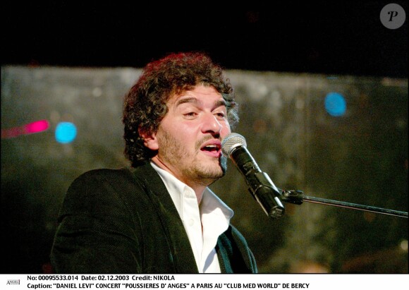 Daniel Lévi en concert à Bercy en 2003
