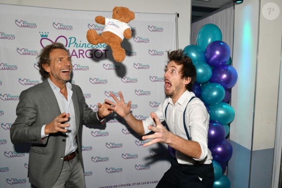 Exclusif - Stephane Freiss et Gus participent au Gala au profit de l'association Princesse Margot au Chalet du Lac à Paris, France, le 25 Novembre 2018.