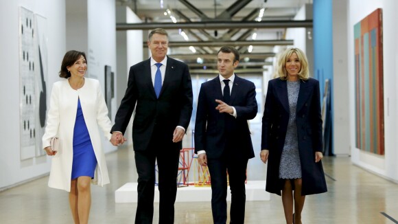 Brigitte et Emmanuel Macron : Visite remarquée au Centre Georges-Pompidou