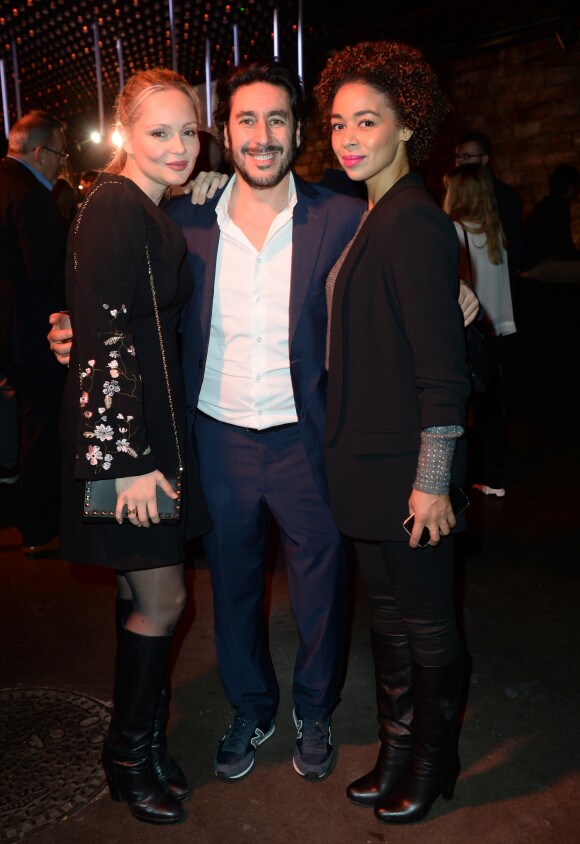 Beatrice Rosen, Grégory Cohen et Aurélie Konaté - Soirée de présentation du nouveau Range Rover Evoque à Paris le 28 novembre 2018. © Veeren/Bestimage28/11/2018 - Paris