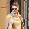 Priyanka Chopra quitte son appartement de New York le 30 octobre 2018.