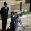 Abigail Leigh Spencer et Priyanka Chopra - Les invités arrivent à la chapelle St. George pour le mariage du prince Harry et de Meghan Markle au château de Windsor, Royaume Uni, le 19 mai 2018.