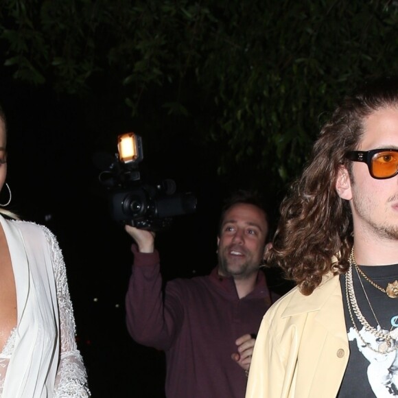 Rita Ora est allée diner avec Andrew Watts à Beverly Hills, le 13 mars 2018