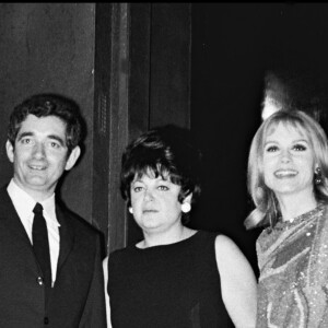 Catherine Deneuve, Jacques Demy, la chanteuse Régine et Françoise Dorleac au New Jimmy's en 1967.