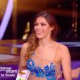Iris Mittenaere et Anthony Colette après leur 3e danse de finaliste, le 1er décembre 2018 sur TF1.