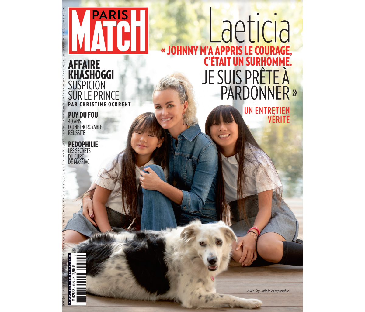 Photo Couverture Du Magazine Paris Match En Kiosque Le 24 Octobre