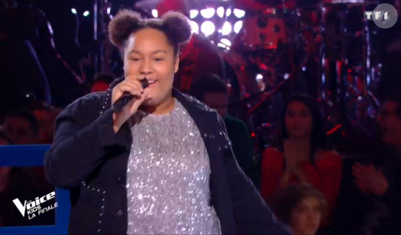 Mélia, Talent de Jenifer - finale de "The Voice Kids 5", TF1, 7 décembre 2018